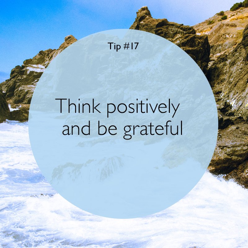Happy day 17 of the #newyear! #Motivational #tip 17. "Start the day with a smile to lift your day to a positive place."