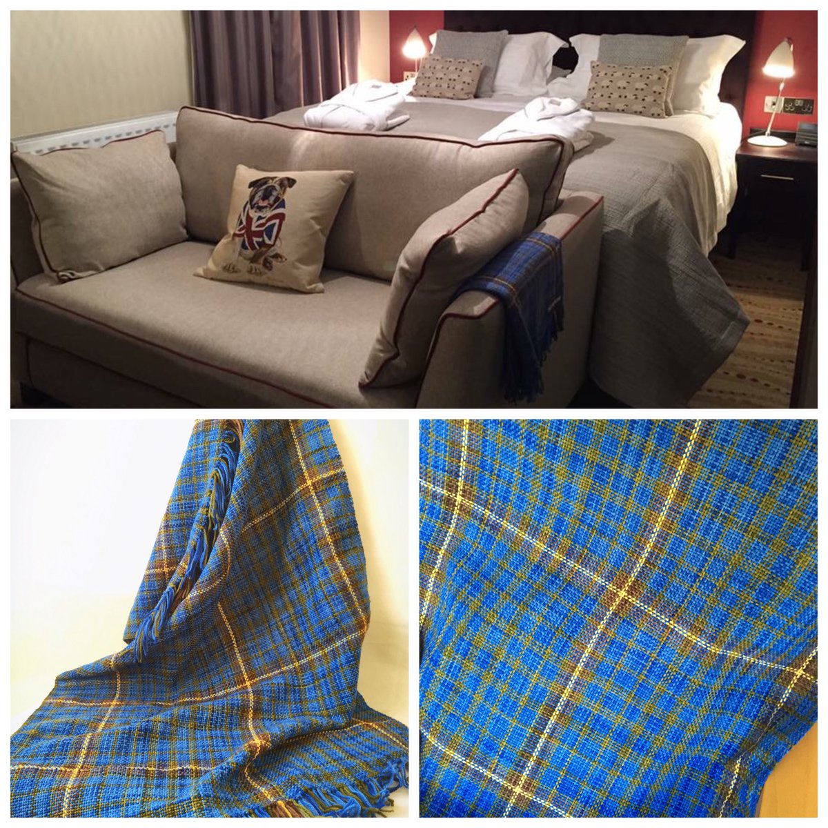 Justtextiles's tweet photo. If you can stay on the sofa, wrap yourself in something #handwoven. There's 10% off with code RR10 until 20/1 https://t.co/C8cQXqhsQj