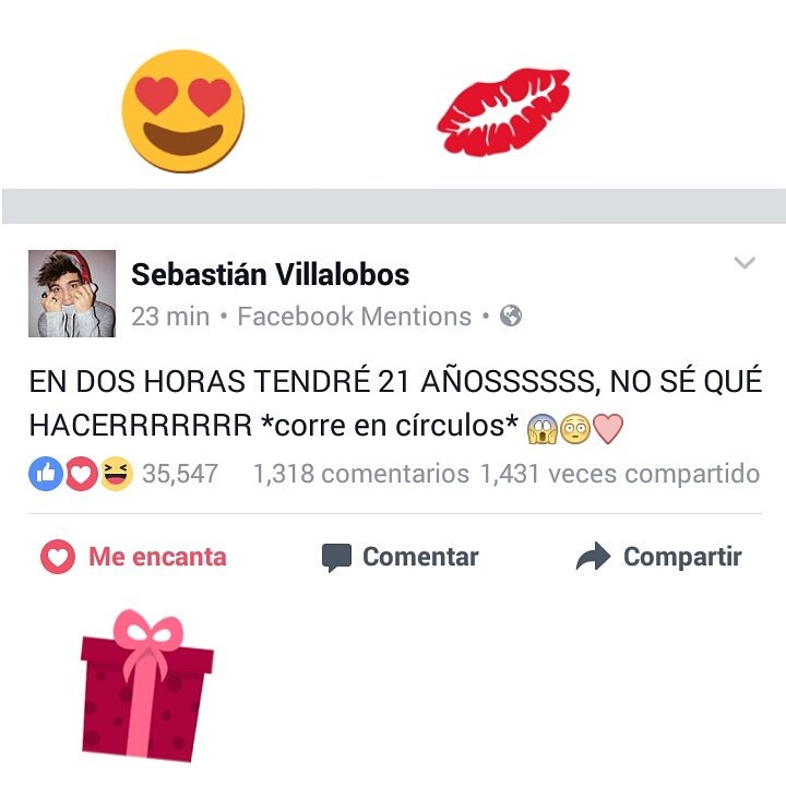 FabyMahone4's tweet photo. @villalobossebas  ya casi 😍😍😍😍😍
Te amoooooo sebass 🌸🌸🌸🌸🌸😍😍😍😍😍 https://t.co/va7gDPVi1Z