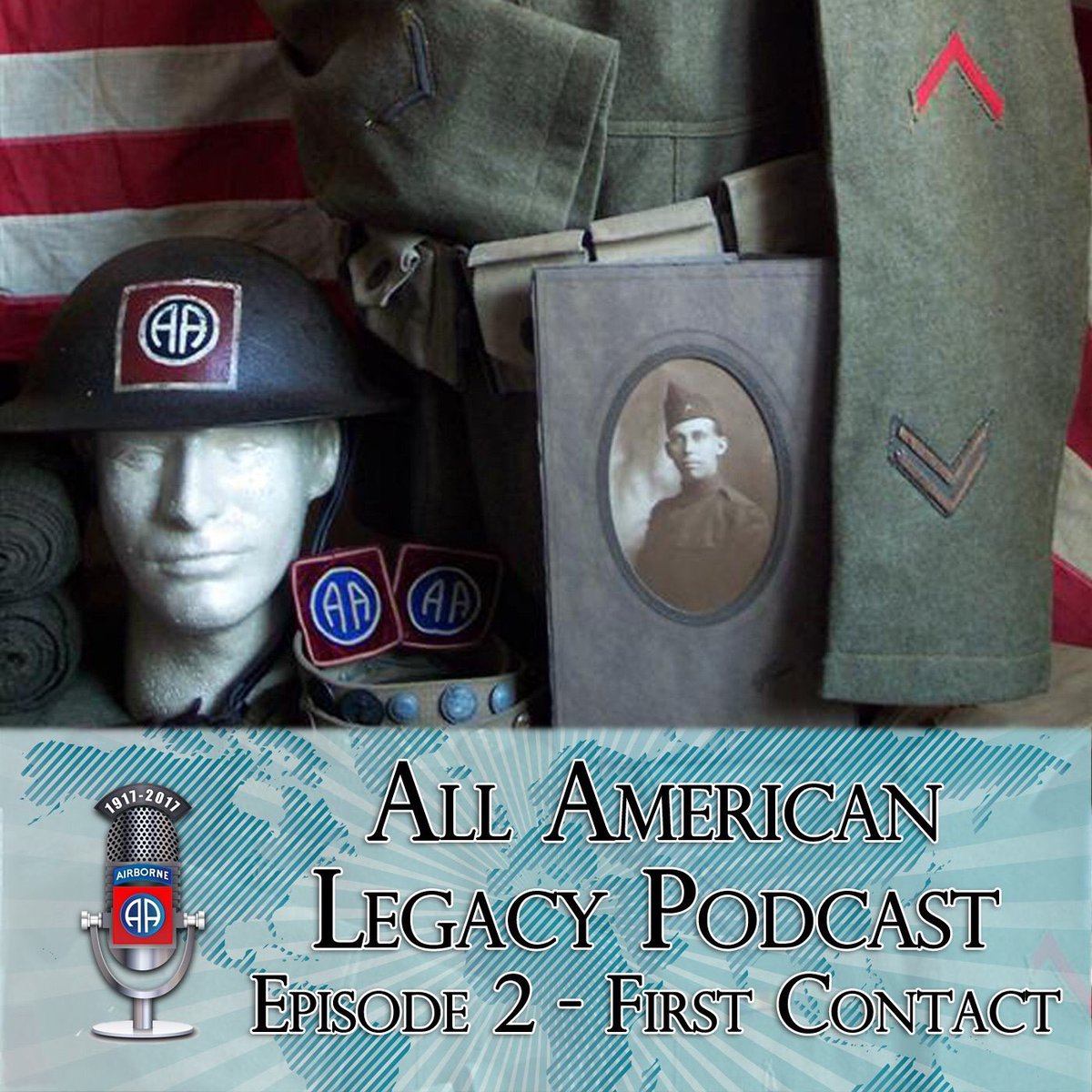 82ndABNDiv's tweet photo. Our first TWO (you're welcome) episodes of the All American Legacy Podcast are LIVE NOW on iTunes! #AALegacy #AA100 https://t.co/Kq6hrIk7q7 https://t.co/KYlnAmualO