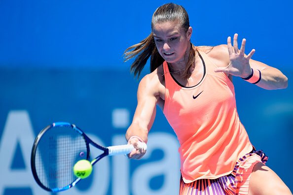 WilsonTennis's tweet photo. We are loving watching our Greek #NextGen player @MariaSakkari! She takes home a first round win at the @AusOpen 👏 https://t.co/zwZ7Em2SmC