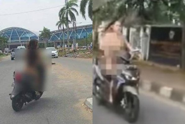 Video Wanita Naik Motor Tanpa Busana dan Pengakuannya #FreeAhok #Jakarta1717 | goo.gl/e10QKN