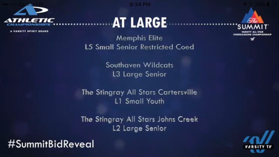 Obsidian_Rays's tweet photo. We could not be more honored or excited to represent @AthleticChamp at the 2017 Summit! #Thankful #BigBadO #StingrayShow #LetsGetEmShook https://t.co/8S5F0mnaSt