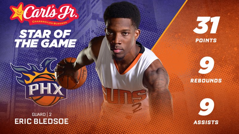 Eric Bledsoe stuffing the stat sheet. https://t.co/w6L2Q9oCrg