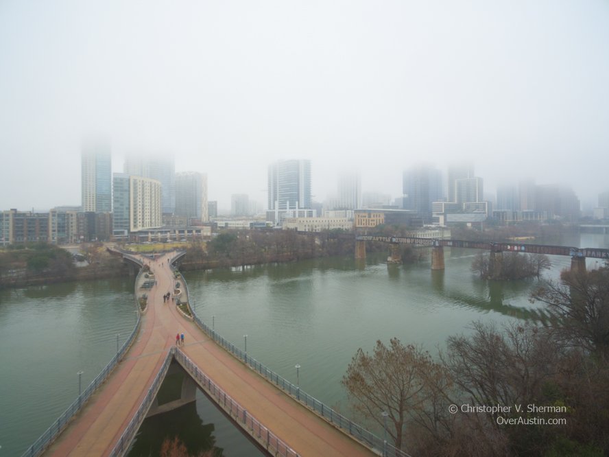 cvsherman's tweet photo. Good night, Austin. Another look at this weekend's #fog https://t.co/4QYLuaAULS