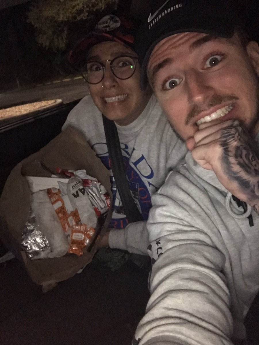 MatthewScheall's tweet photo. ...We're gonna need to repent after this one.. 😂😬🌮#1stchapel #Tacobell #whatgoesineventuallycomesout @kalilyzette @PhilipUrdiales https://t.co/fDr7mORyLW