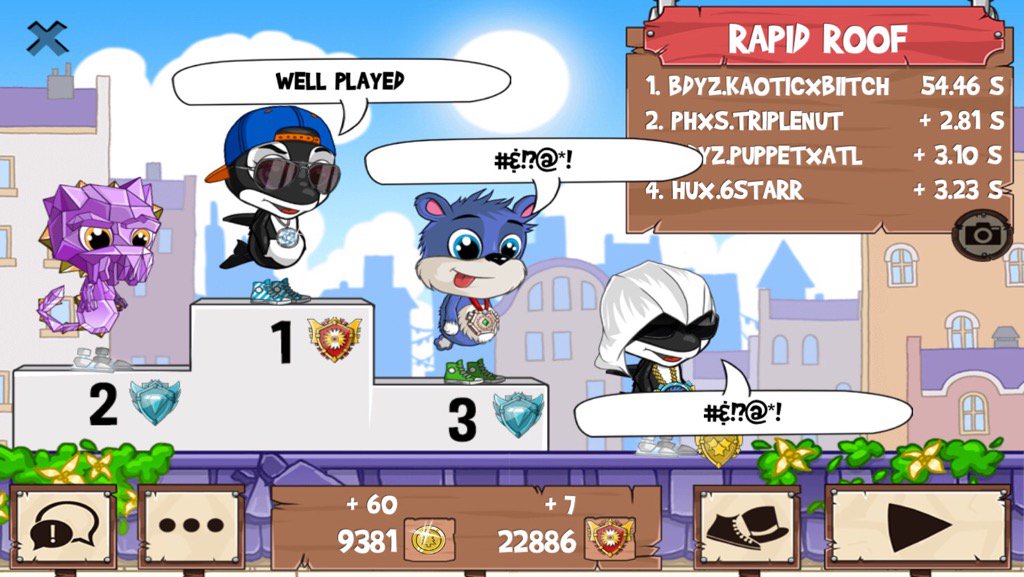 Klynn615's tweet photo. Get on my level, son! #funrun2 #Triplenut #PuppetXATL #6STARR https://t.co/uRF4WeYnKj