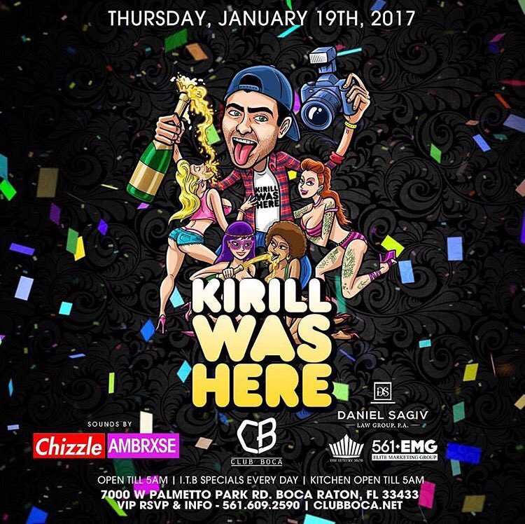 561emg's tweet photo. This Thursday night at club Boca going to be a mad house https://t.co/5vjZjom0Xb