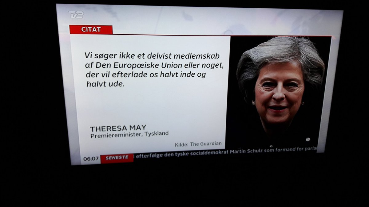 nummernielsen's tweet photo. #BREAKING NEWS#tv2 har udnævnt #Theresa May som leder af Tyskland. https://t.co/oZ17pfEkci
