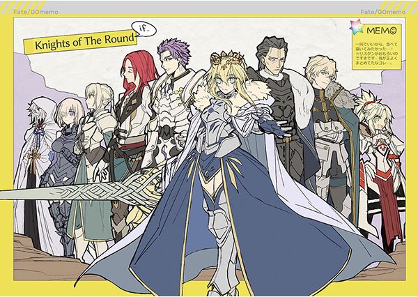 円卓の騎士のtwitterイラスト検索結果 古い順