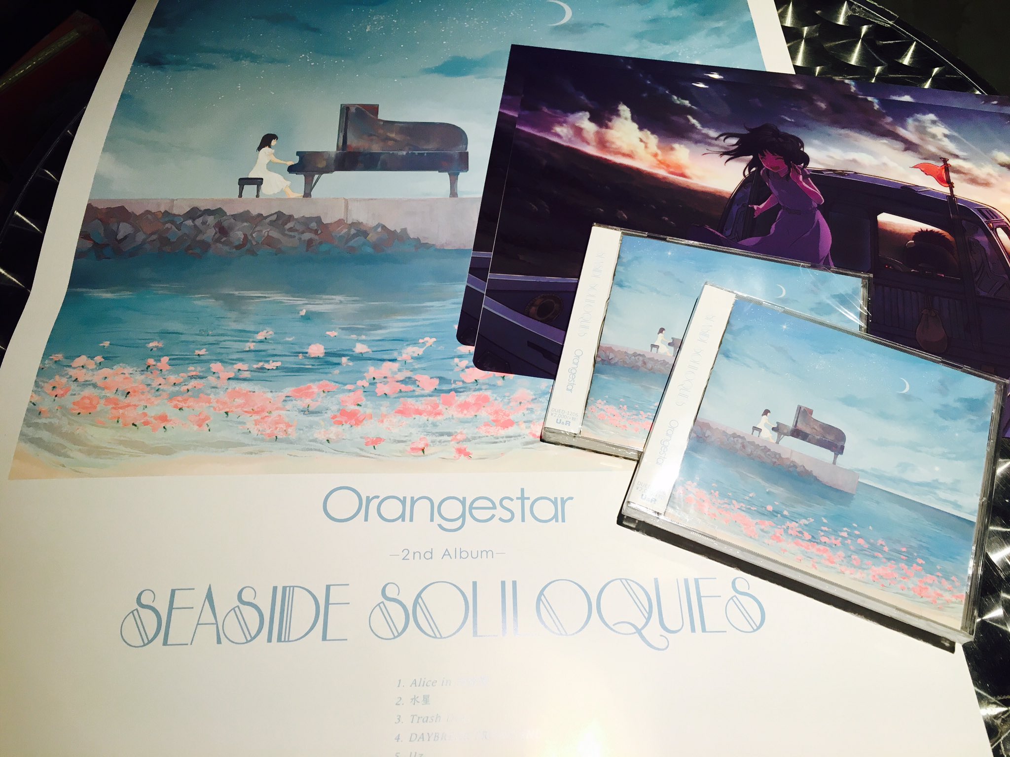 orangestar SEASIDE SOLILOQUIES サイン入り Orangestar 直筆サイン SEASIDE SOLILOQUIES