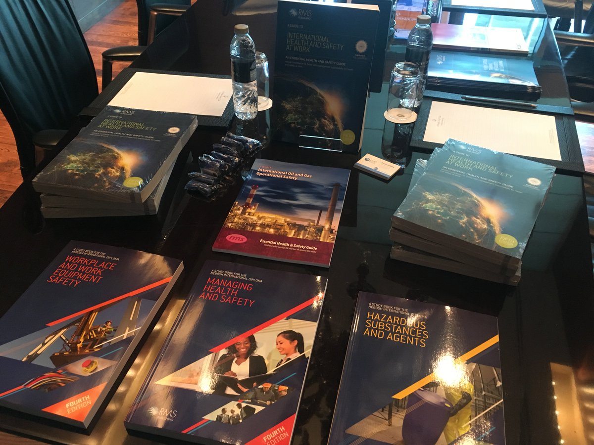 We're at the NEBOSH Providers Meeting in Dubai