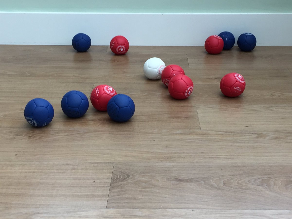 AbbeyfieldRH2's tweet photo. Thank you Katie from @YMCAEastSurrey from bringing Boccia to @AbbeyfieldRH2, we had great fun - look forward to the re-match https://t.co/nSHquqyIeI