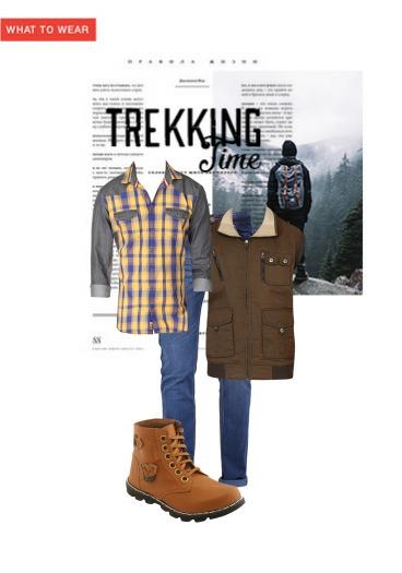Strawlous's tweet photo. #Trek to a scenic location this https://t.co/zzVaTs7C2a ur rugged vibe in a #denim shirt with snow boots &amp; a jacket. https://t.co/JkK97fdR07