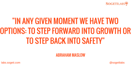jooserklee's tweet photo. sogetilabs: We always have two options. It's on us which option to choose - Abraham Maslow
#LabsQuotes #MorningMot… https://t.co/7sXal7TvLH