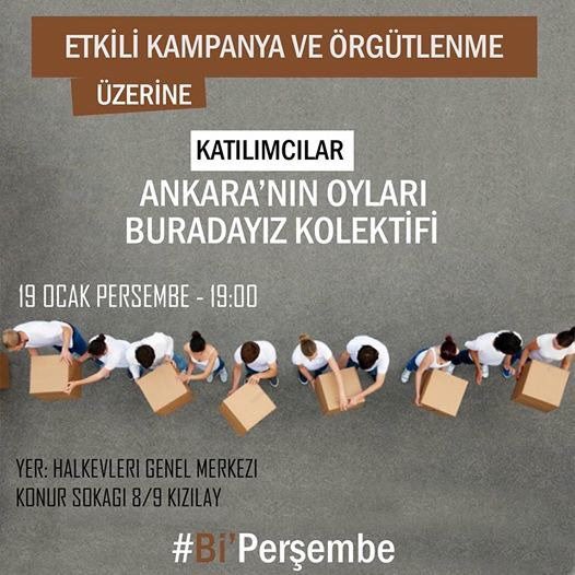 AnkaraGuzeldir's tweet photo. Etkili Kampanya ve Örgütlenme Üzerine // Söyleşi
19 Ocak / 19:00 / Halkevleri Genel Merkezi
https://t.co/fGM1ODib7h https://t.co/xxsOGy2ZMa