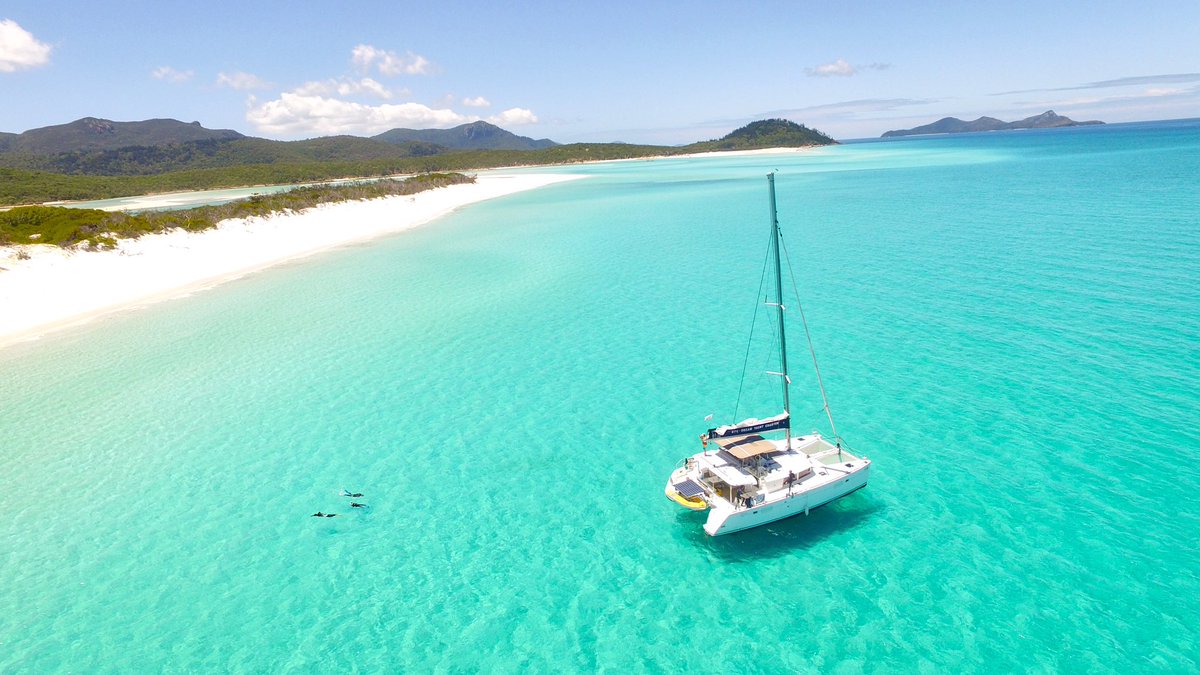 Gtmayfield's tweet photo. Whitsundays. Whitehaven Beach. Australia. Great family holidays and perfect weather. #qld #whitsundays #holidays #drones https://t.co/vs3Nkvs7sg