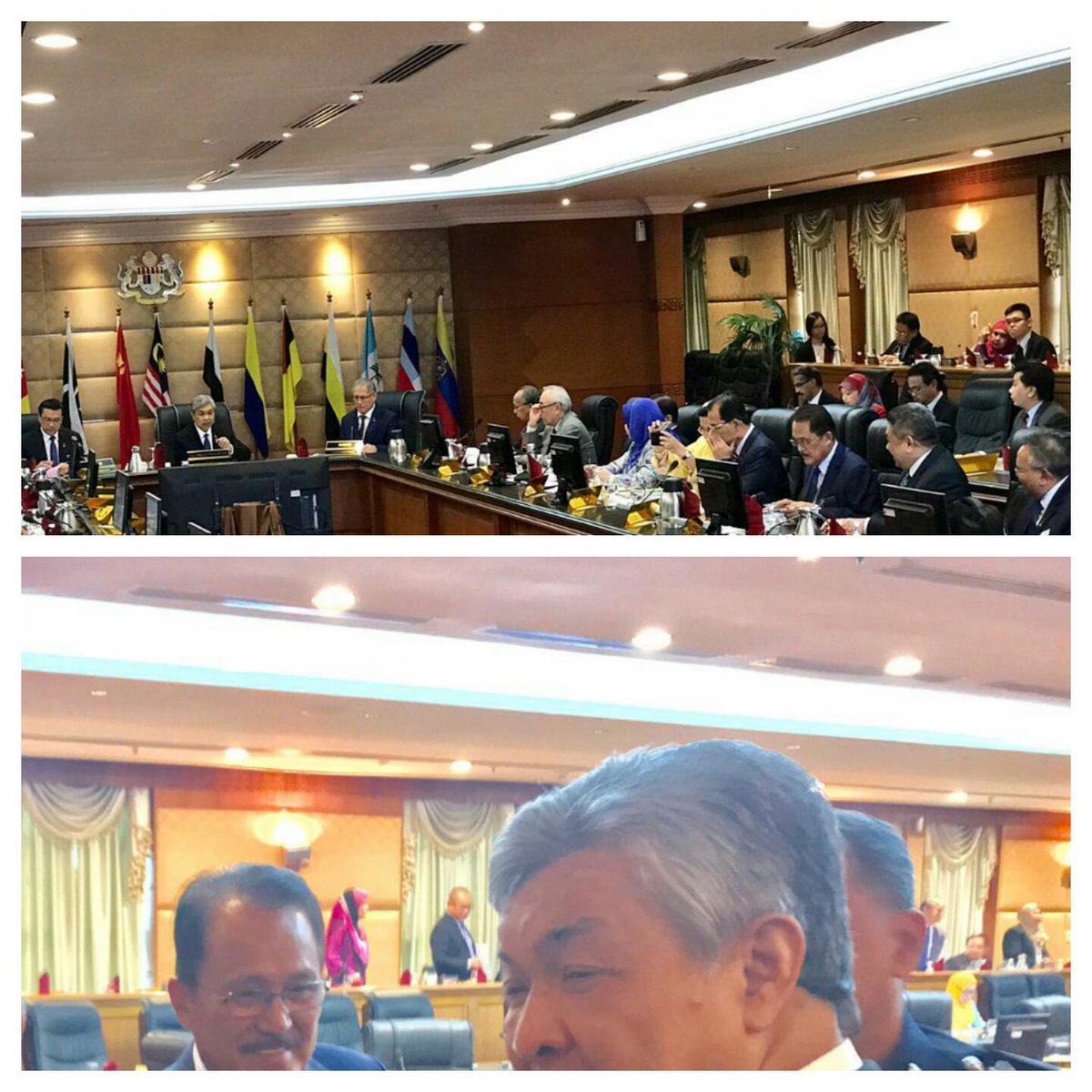 datunasrun's tweet photo. Mnghadiri msyrt Jk Kabinet yg dipengerusikan oleh YAB TPM.. https://t.co/bFeLLgN6Y2