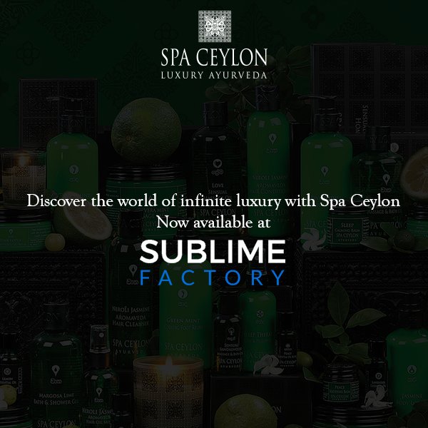SpaCeylonIndia's tweet photo. Browse &amp; shop for our luxurious products on @SublimeFactory 
Buy here: https://t.co/czsxX0VL3l

#SpaCeylon #LuxuryAyurveda #SublimeFactory https://t.co/YXu9nZjc0L