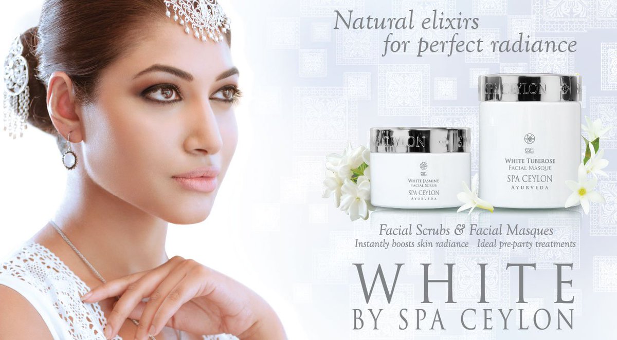SpaCeylonIndia's tweet photo. Lighten, brighten &amp; illuminate skin with the White range of Spa Ceylon products. Buy here: https://t.co/Lu6sby6sMx

#SpaCeylon #SkinCare https://t.co/lwFepbfAK2