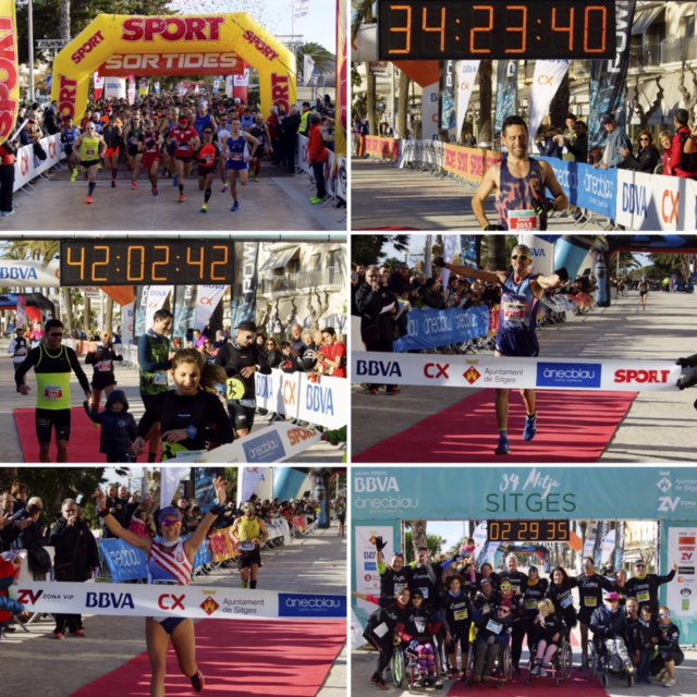 anecblau's tweet photo. Diumenge vam patrocinar la 34a Mitja Marató de Sitges, que va ser un èxit rotund. Gràcies als amants del #quackrunning per participar :) https://t.co/9wKkQvID44