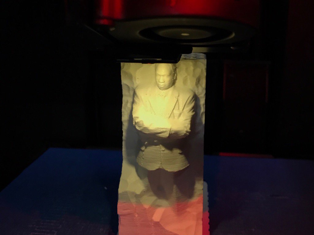 MicroConsults's tweet image. I made one! Martin Luther King Monument from #Thingiverse thingiverse.com/thing:282337