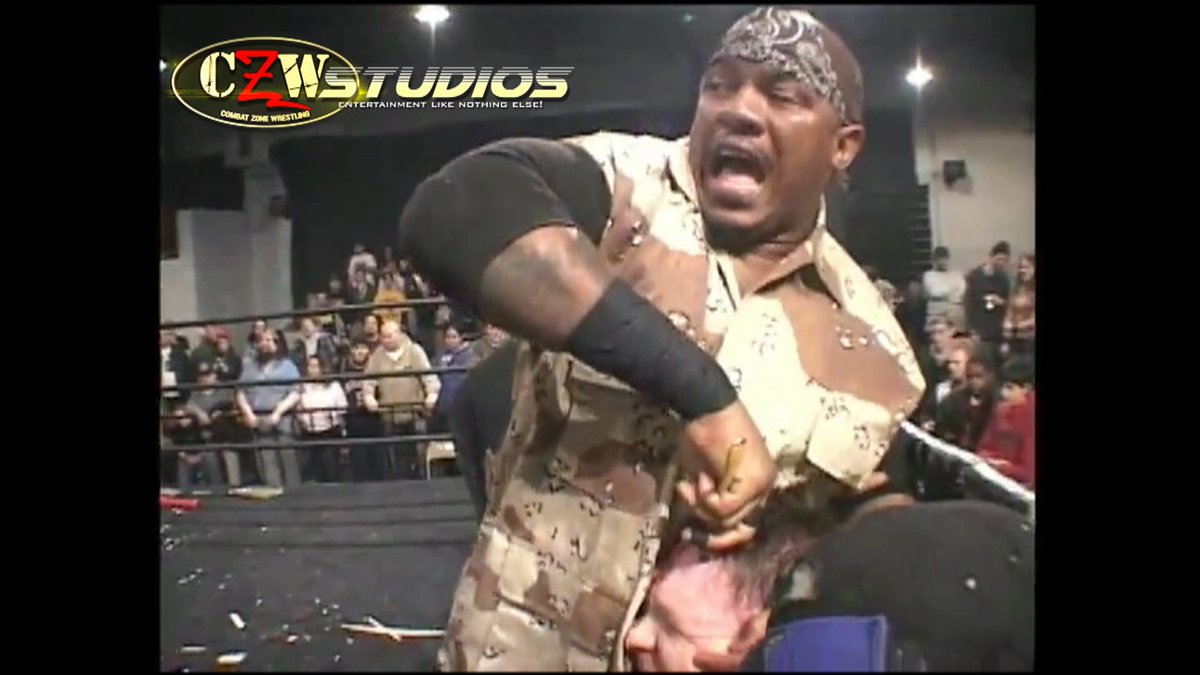 CZW: Combat Zone Wrestling (@combatzone) on Twitter photo It's New Jack vs. <a href="/MadmanPondo/">Madman Pondo</a> vs. Necro Butcher on CZWstudios.com! youtu.be/vyZPqLYXS18 It's New Jack vs. <a href="/MadmanPondo/">Madman Pondo</a> vs. Necro Butcher on CZWstudios.com! youtu.be/vyZPqLYXS18