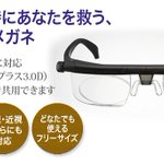 災害時用に備蓄しておきたい!遠近両用・老眼対応の非常用メガネが有能!!