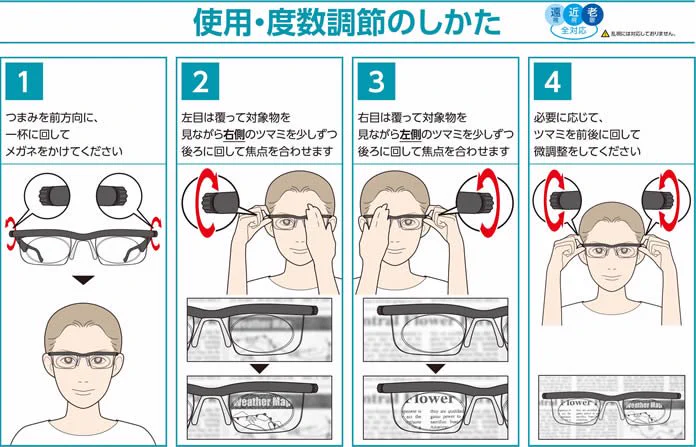 災害時用に備蓄しておきたい！遠近両用・老眼対応の非常用メガネが有能！！！