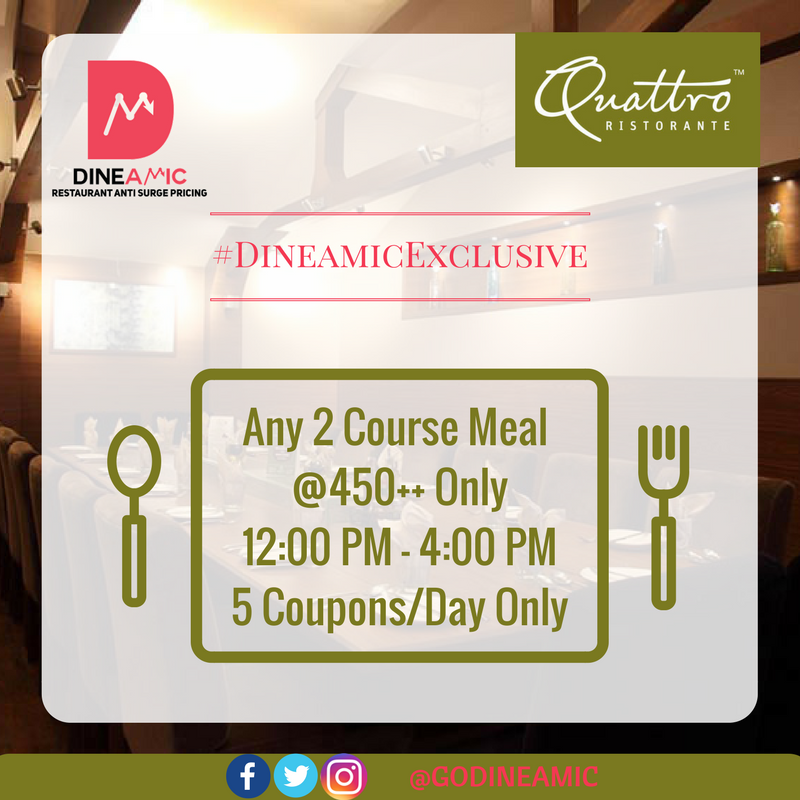 GoDineamic's tweet photo. #Dineamic #Food #Drinks #delicious #Foodie #Deals #Yummy #Mumbai #Lounge #Club #Pub #Love #Eat #Dine #Play #Offers #Coupons 
@quattroristo https://t.co/DdP5rw2ys2