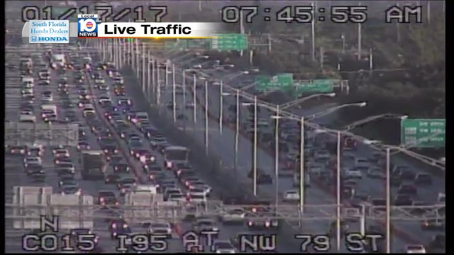Broken Down Car on I-95 SB Express at NW 79th St #traffic https://t.co/4Zwf0icv0N