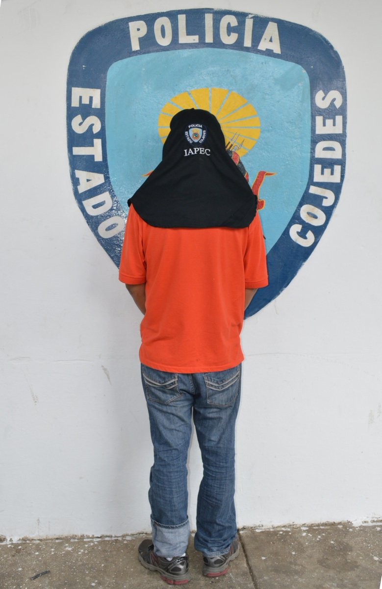 detenido ciudadano en el municipio Girardot del edo Cojedes al ser verificado por sistema de análisis y registro policial presento solicitud