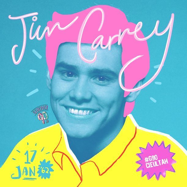 Happy birthday komedian 1000 muka, Jim Carrey!!! 