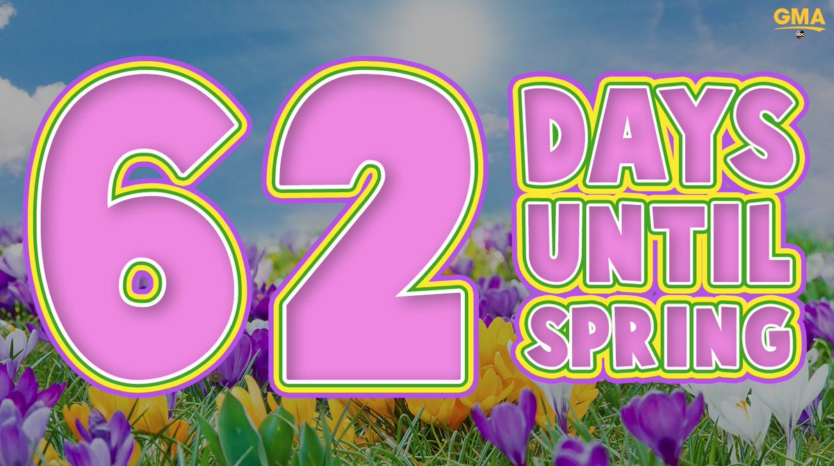 What Day Will It Be In 53 Days 62 days until SPRING! 🌸 🌺 🌻 🌷 | Scoopnest