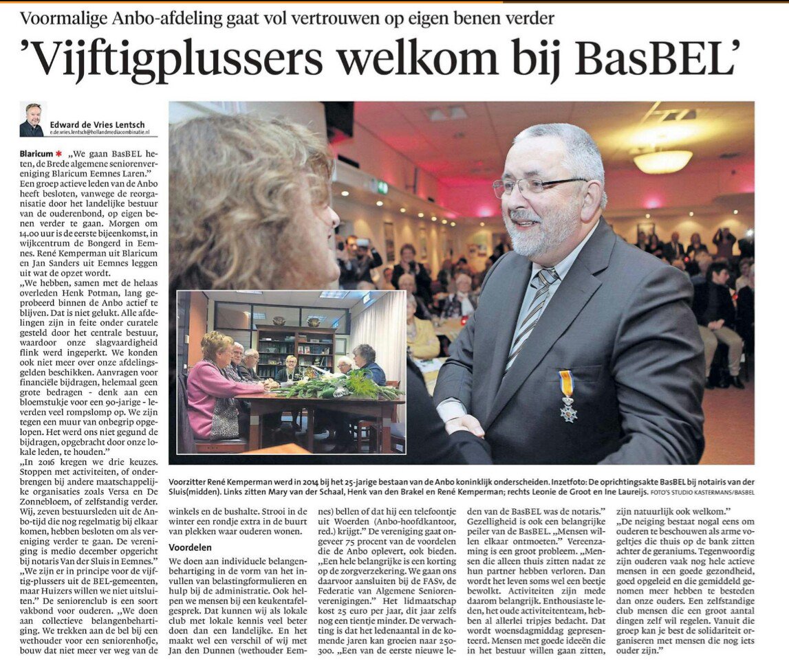 Goed verhaal in de G&amp;E