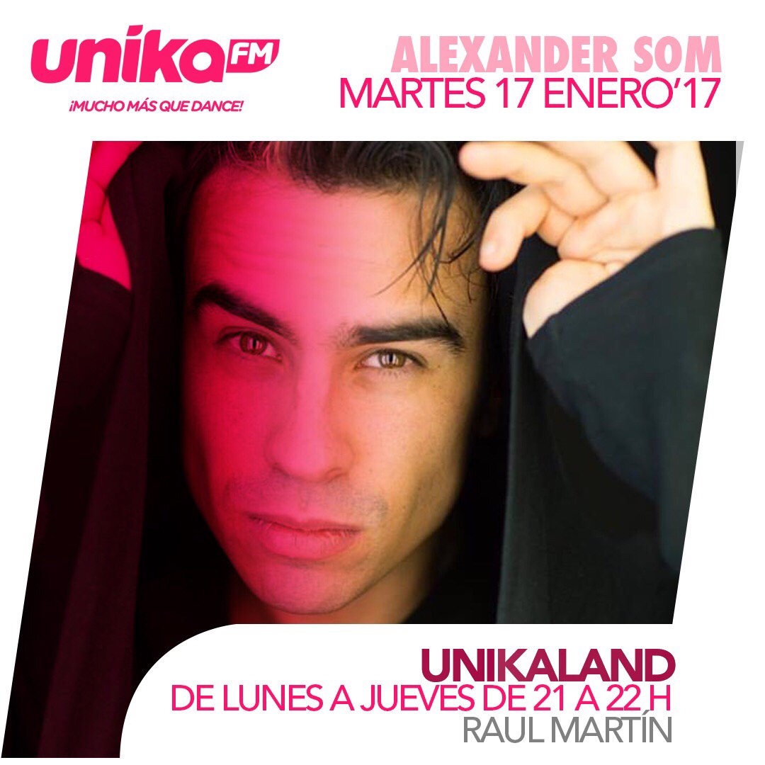 martinrmadrid_'s tweet photo. Esta noche no te pierdas la entrevista a uno de los Deejays y productores más relevantes del panorama nacional #AlexanderSom de 21 a 22h https://t.co/11c0lDMw5H