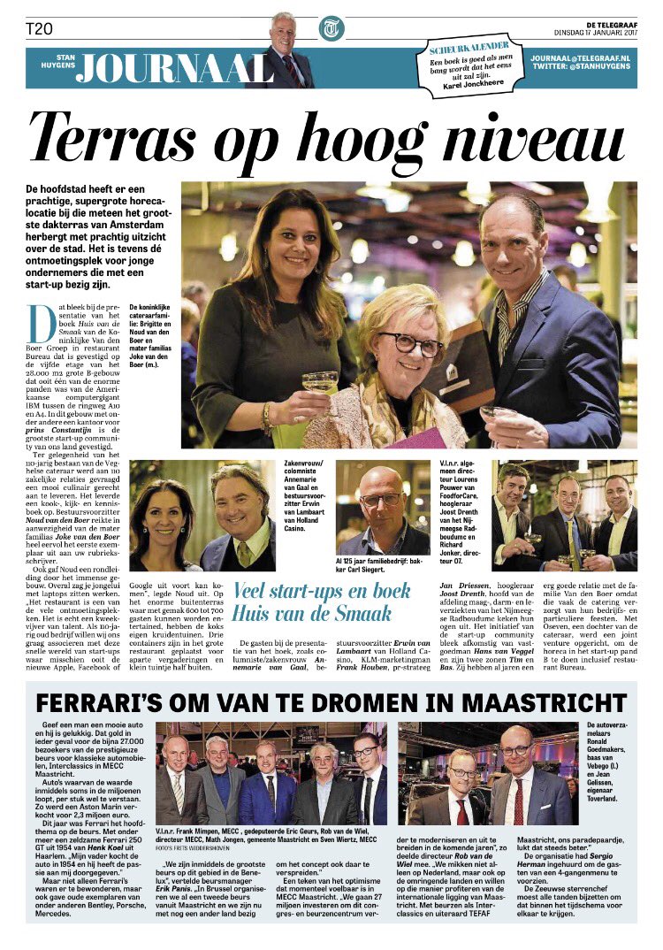 Ferrari’s om van te dromen in #Maastricht
bit.ly/2iFxrbE | #Terras op hoog niveau
bit.ly/2jDrpH1 | <a href="/telegraaf/">De Telegraaf</a> <a href="/stanhuygens/">Stan Huygens Journaal</a>