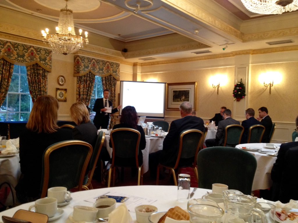 Graham Davies welcomes guests @telfordbp with Glynn Jones <a href="/bankofengland/">Bank of England</a>