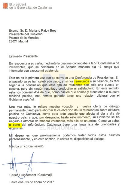 Lamismamente's tweet photo. Estimado Sr. Rajoy,
Le remetimos la presente para comunicarle que no veniremos a la conferencia.
Fueraparte, reciba un saludo
@KRLS
#Nivel https://t.co/0qqQH9XcEI
