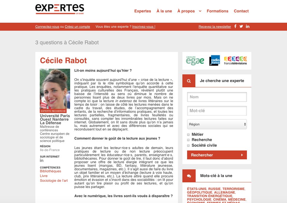 Les Expertes tweet media