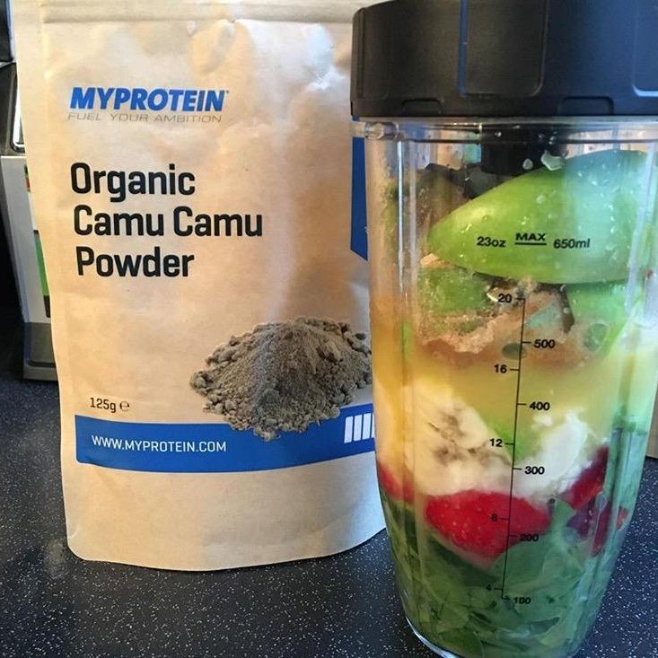 Myprotein's tweet photo. What goes into your breakfast smoothies?  🍉🍇
Athlete @Corinnevans uses Camu Camu Powder almost daily in hers! Shop: https://t.co/6aSBXk63jV https://t.co/xcT72BI4S8