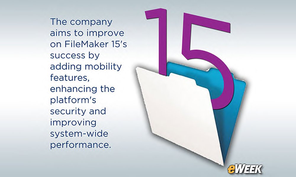 hedmanjohan77's tweet image. 2 minute read: these slides highlight what&apos;s new in #FileMaker15. eweek.com/enterprise-app…