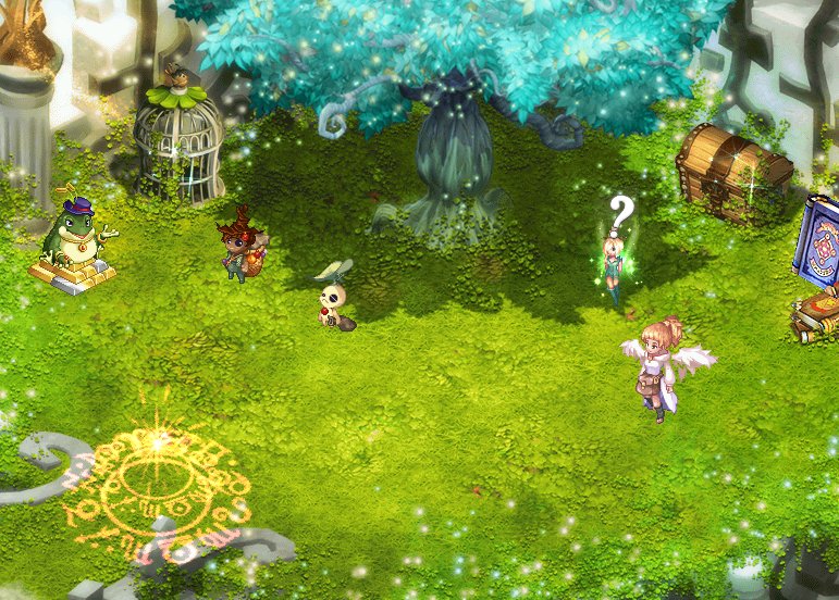 テイルズウィーバー公式 本日のポロリ なんだかルーン庭園が少し賑やかになるようです Gmネフニル Talesweaver T Co Nvzoakogq1 Twitter