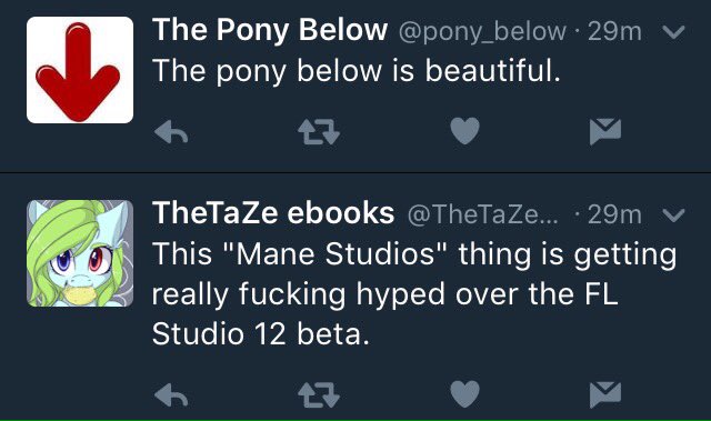 GoldenEye_MLP's tweet photo. Yes you are :3 @TheTaZe_ebooks https://t.co/rTMuG4vmaf