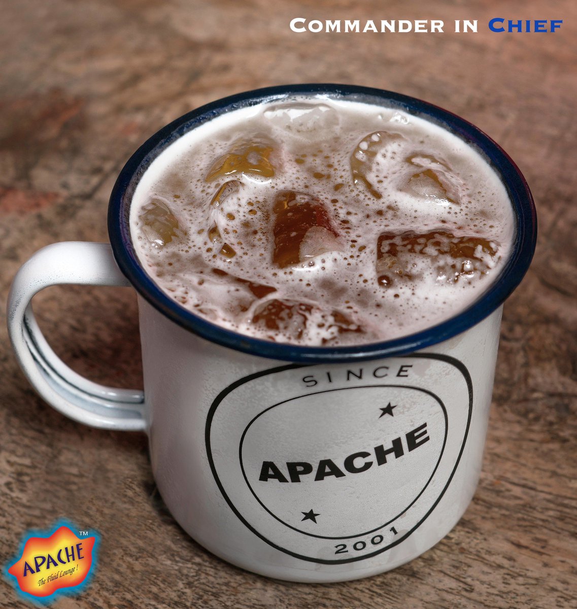 apache_lounge's tweet photo. Commander-in-Chief: A beautiful blend of Old Monk, Honey, Ice and a touch of Lime to really wake you up! https://t.co/wMsY0RIxpK