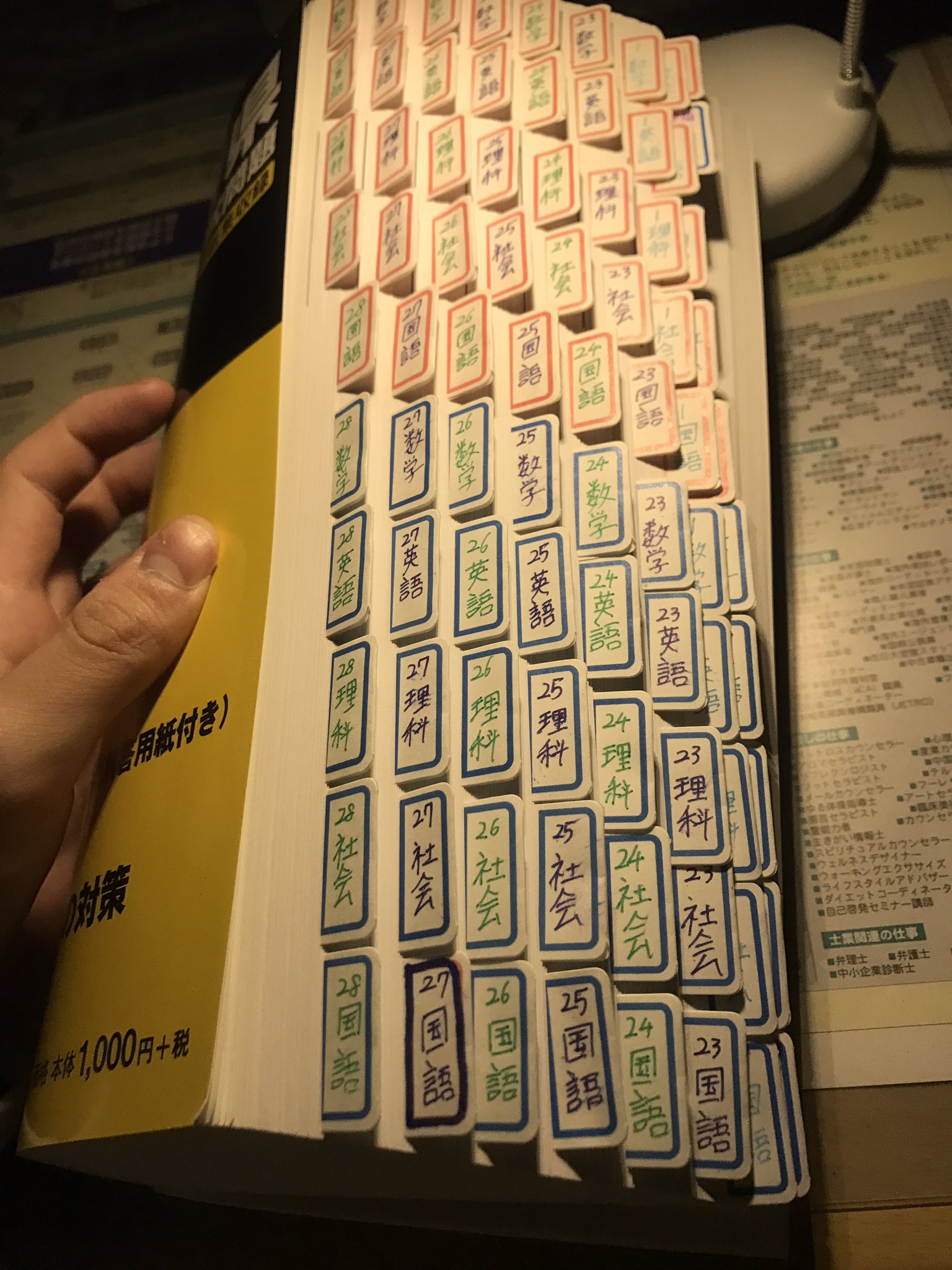 Saebae 過去問めっちゃ載ってるやつになんで俺はこんなにインデックス貼ってるのかww 夏に貼ったんだけど 気持ち悪いよこれww Keyabingo 面白かったなー ブログに書きまーすw T Co 4o4hiug3af Twitter