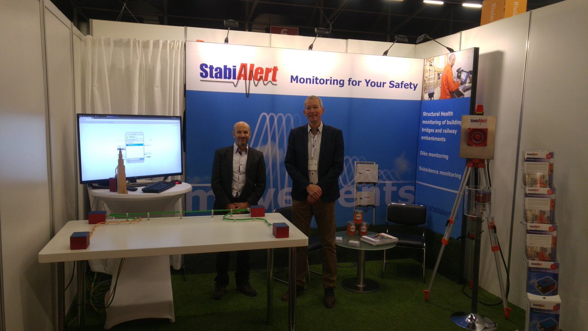 StabiAlert's tweet image. We zijn los! #infratech #ahoy stand 6.112a