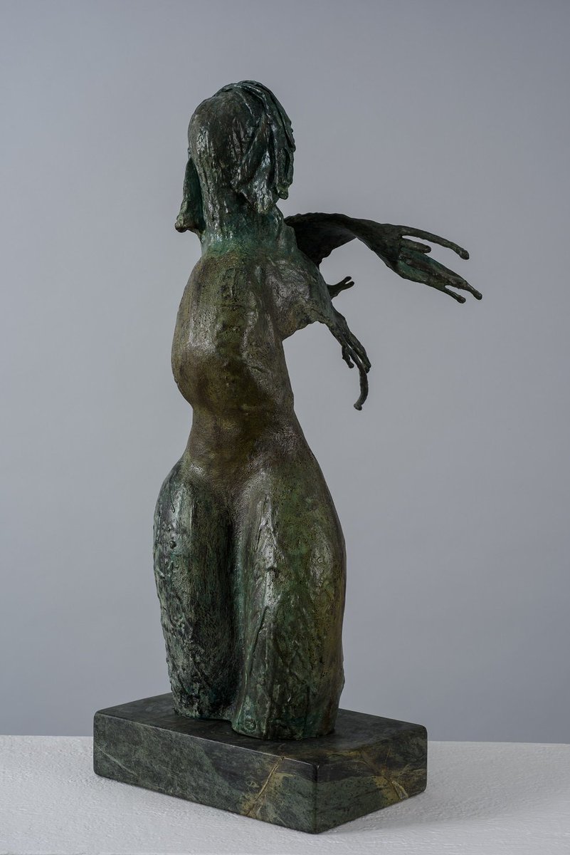 Ubuntugallery's tweet photo. A piece from our current exhibition for artist "Halim Yacoub", displayed until Tues 24 Jan 2017
Bronze 
 #artinegypt #sculpture https://t.co/emcO8M65pd