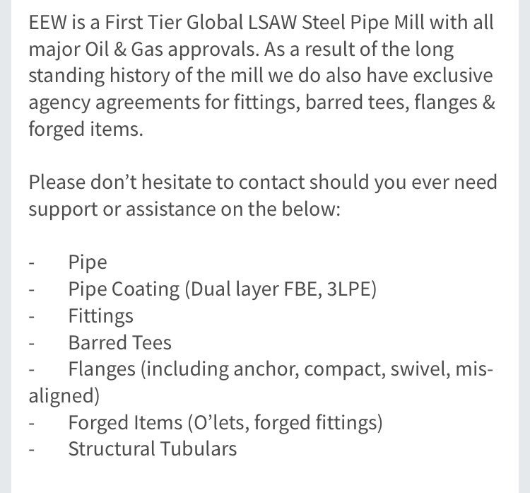 EEW Group AsiaPacific in Jakarta until 27/01/17. Want to connect? See pic below 4 info 👇🏼Pls RT #oilandgas #gasandoil #oandg @AMMAnewsroom