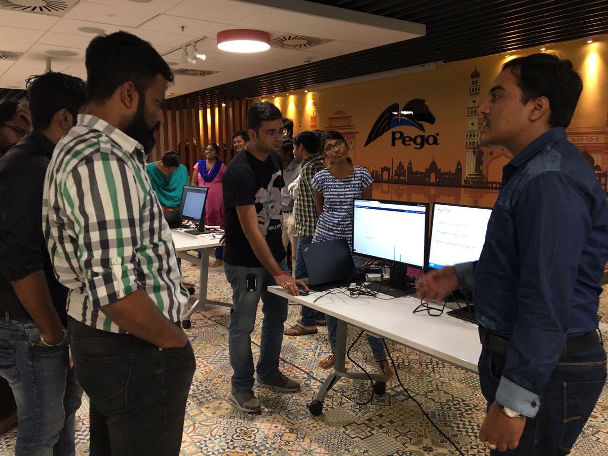 krish_006's tweet photo. First session by Rahul #PegaSpotlights #pegarobotics #lifeatpega https://t.co/WZouWfDuD1